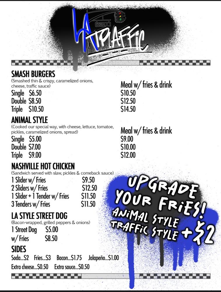 LA TRAFFIC Menu image 2